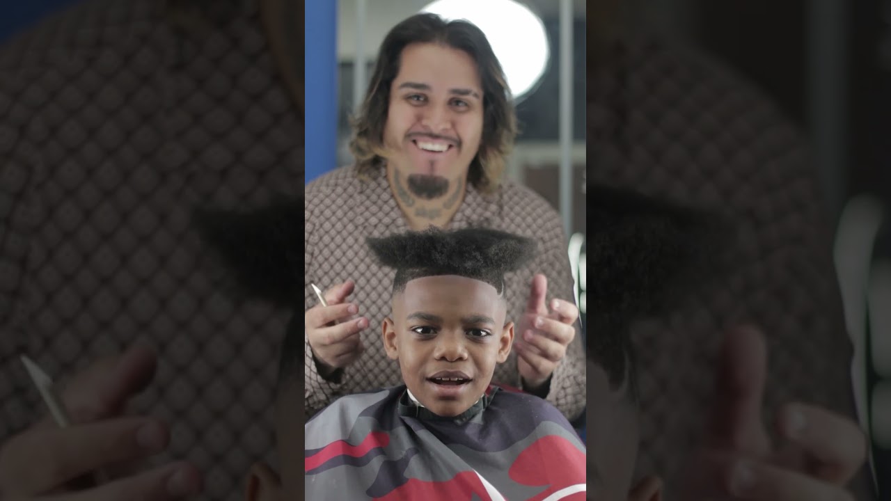 He needs braids for his graduation 🎓