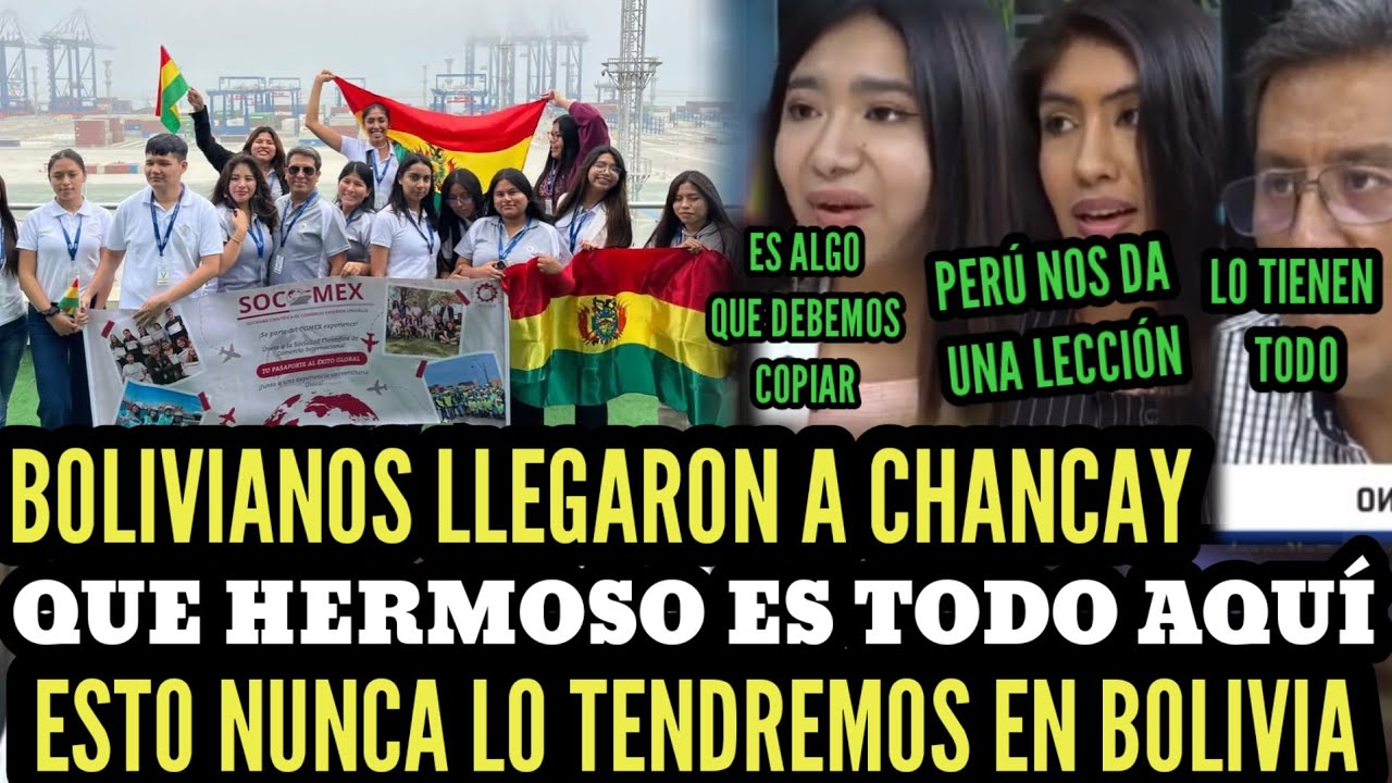 ES HERMOSO!! CARAVANAS de BOLIVIANOS LLEGAN al PUERTO CHANCAY y ENL0QUECEN
