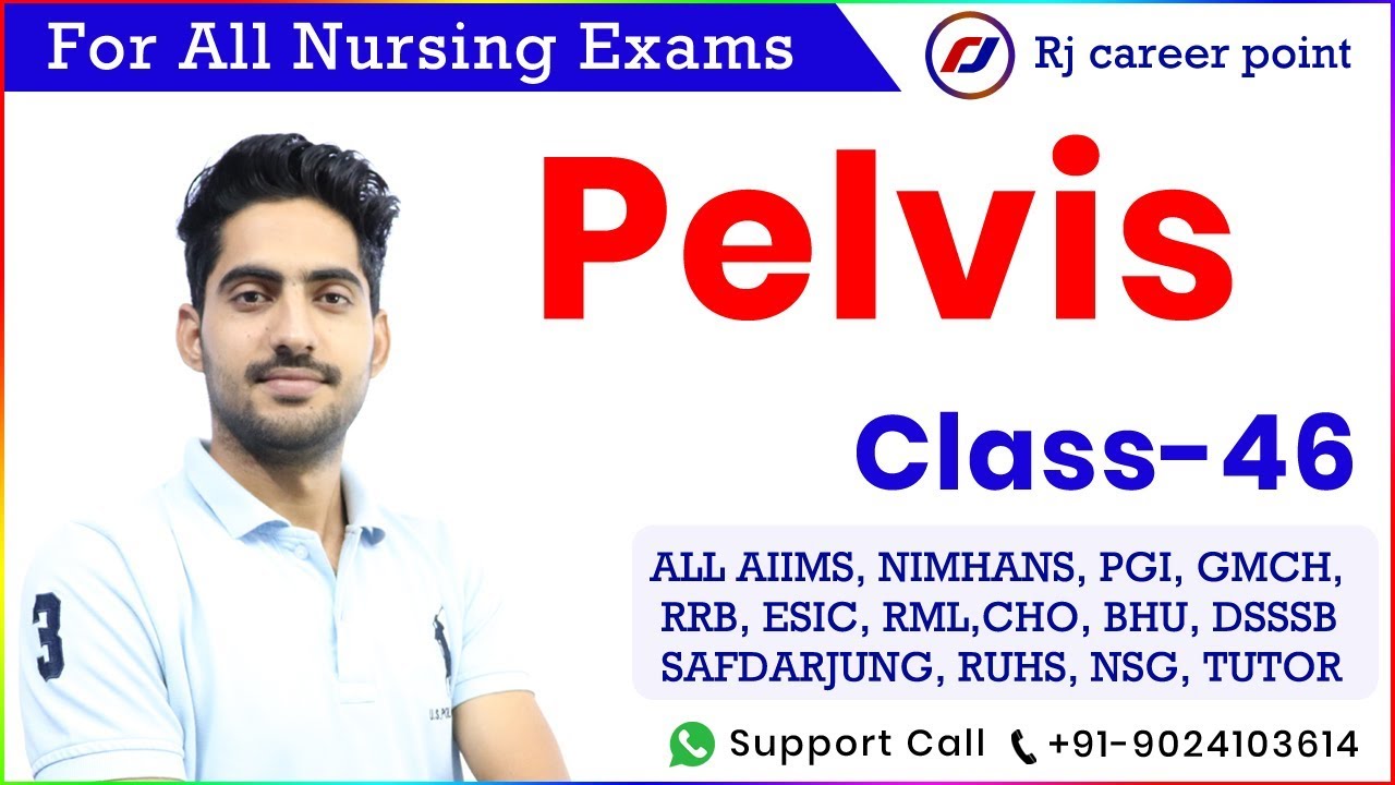 Pelvis | AIIMS | Nursing Officer & Staff Nurse Online Classes | By Rajesh sir | Rjcareerpoint