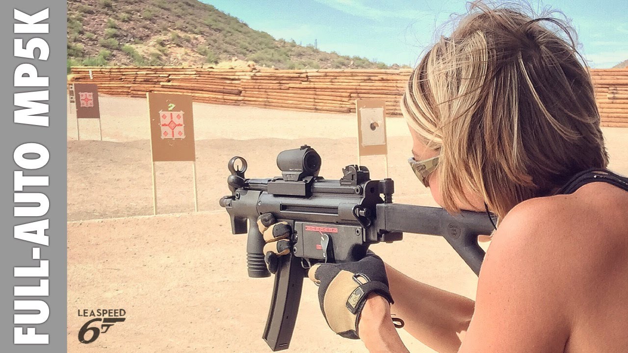Full-Auto Zenith MP5K Grip Positions