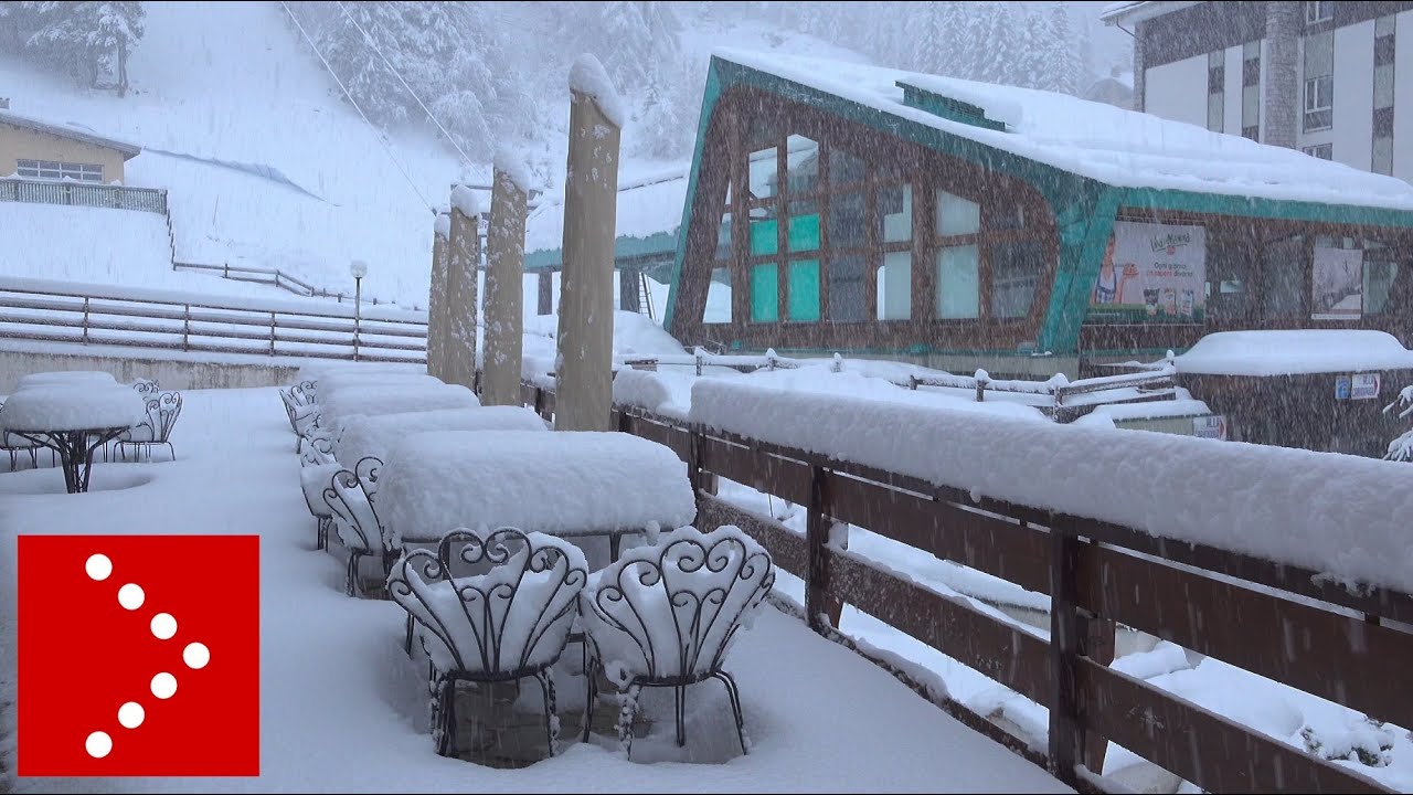 Madesimo, lo spettacolo della città innevata: 4 aprile 2019