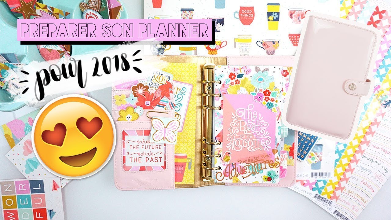 PREPARER SON PLANNER POUR 2018