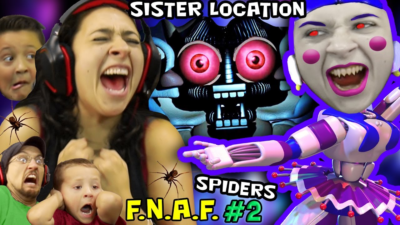 Убийца балериной пугает маму! FNAF сестра расположение # 2
