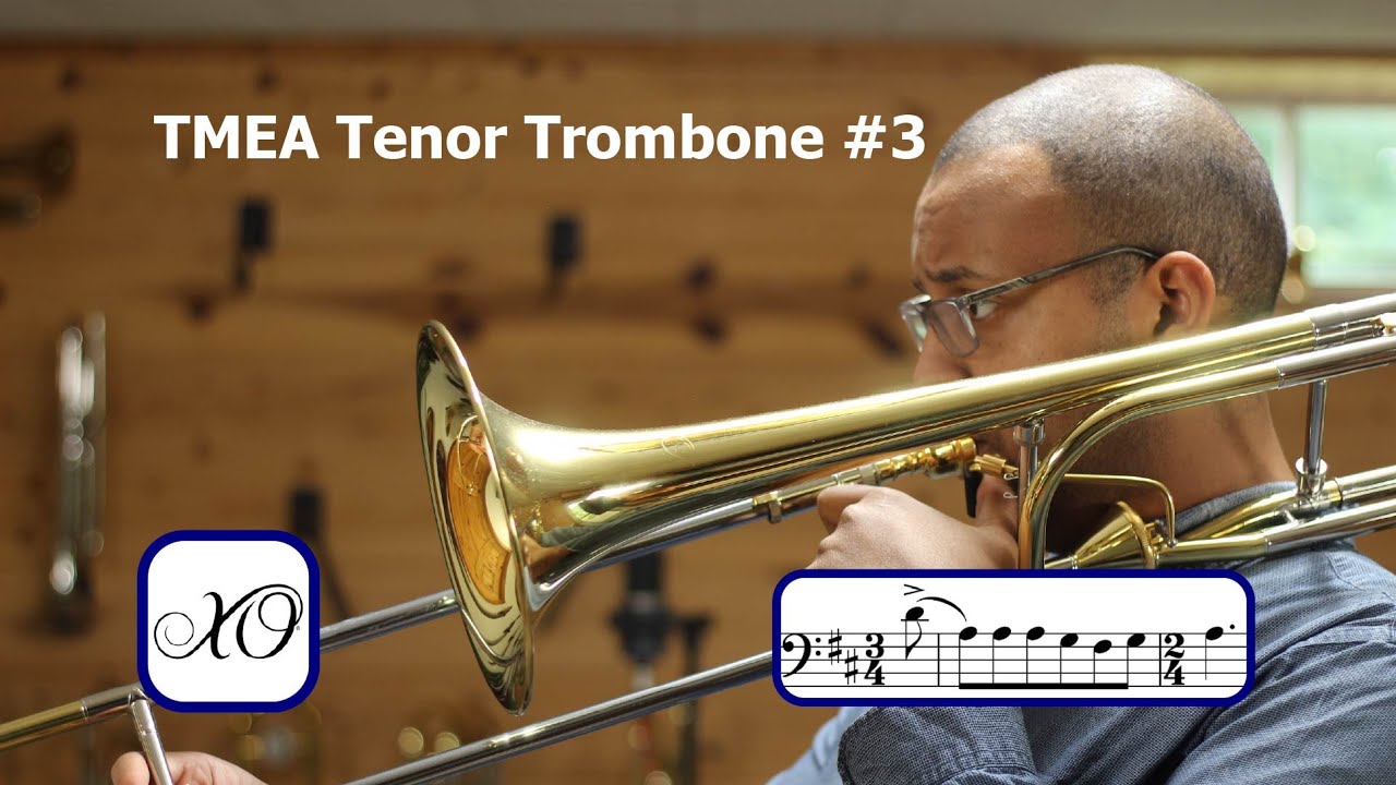 2025-26 TMEA Trombone Etude #3 60. Allegro Blazhevich [SPONSORED BY XO]