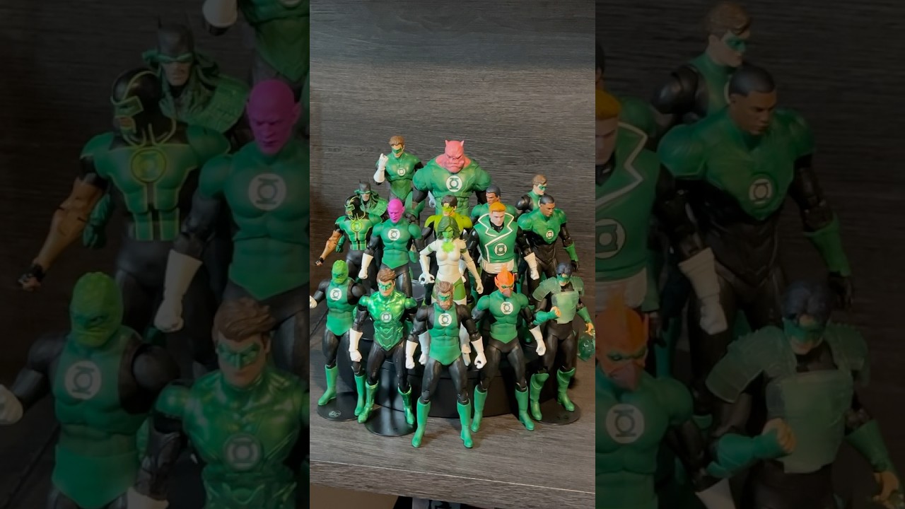 Green Lanterns! #greenlantern #dcmultiverse #mcfarlanetoys #mcfarlanecollector #dccomics