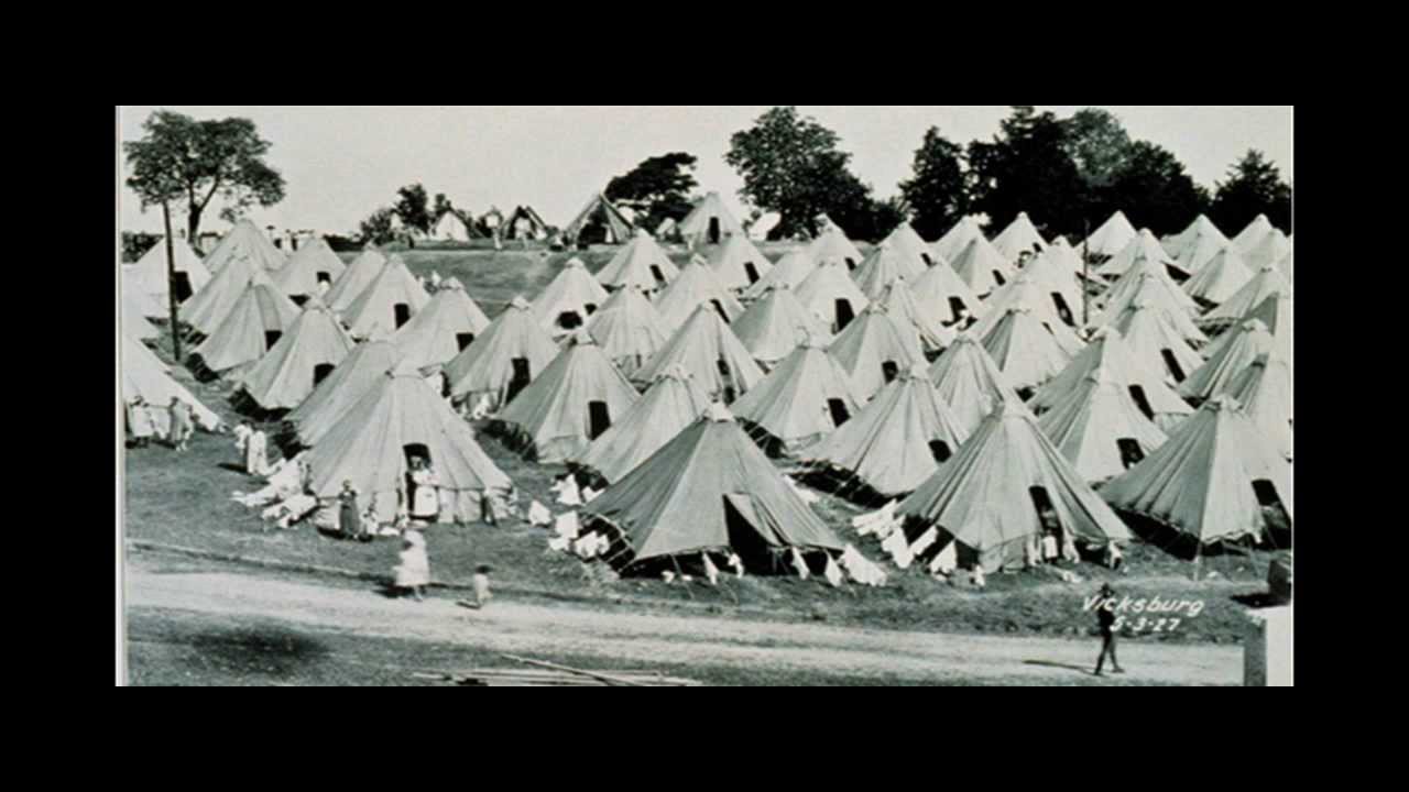 Kansas Joe McCoy and Memphis Minnie When the Levee Breaks - Famous 1927 Mississippi River Flood