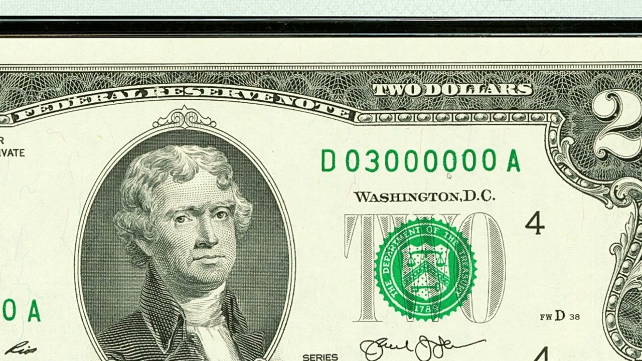 BILLETES de 2 Dolares!!! Tienes una?? Mira el video