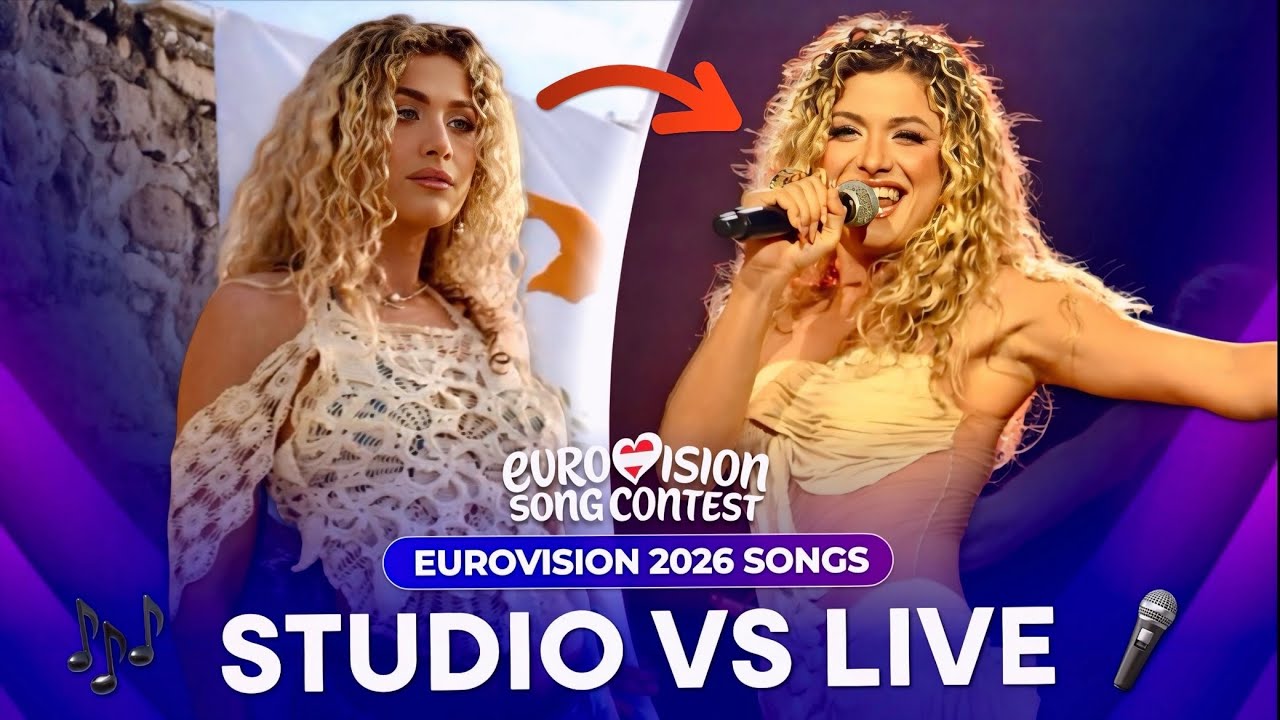 Eurovision 2026 | Studio VS Live (ALL SONGS)