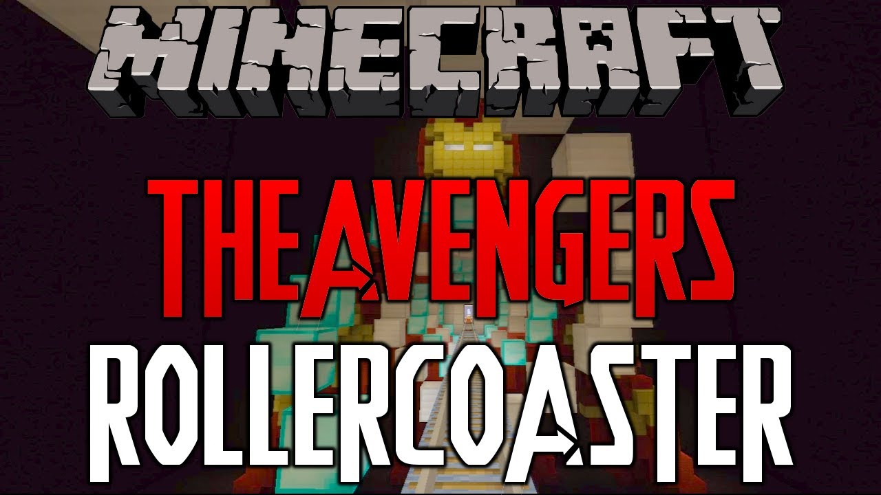 Avengers - A Minecraft Roller Coaster by CarnageTheCreator