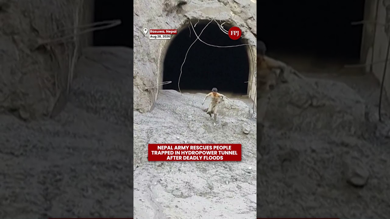 Army To The Rescue: Nepal Soldiers Evacuate People From Flood Hit Hydropower Tunnel