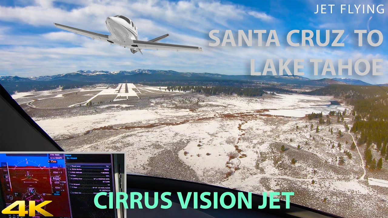 S5E8 - Single Pilot Jet Flight to Lake Tahoe