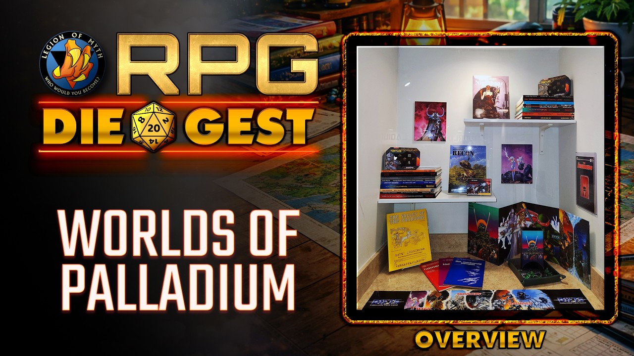 Palladium Books: Worlds of Palladium—Kevin’s Best Bits