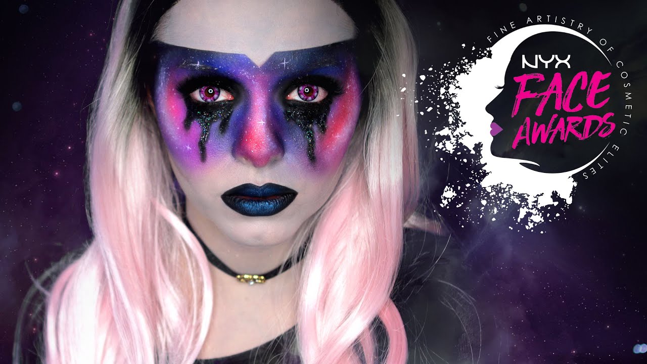 LOST IN SPACE • GALAXY INSPIRED MAKEUP • #NYXFACEAWARDSGERMANY