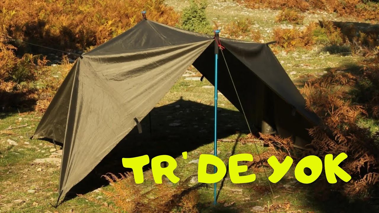 YOK B&Ouml;YLE BİR KURULUM | GEODOME TİPİ TARP KURULUMU | CAMPİNG