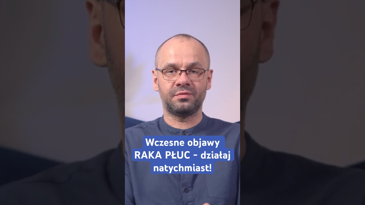 Wczesne objawy RAKA PŁUC - działaj natychmiast! #zdrowie