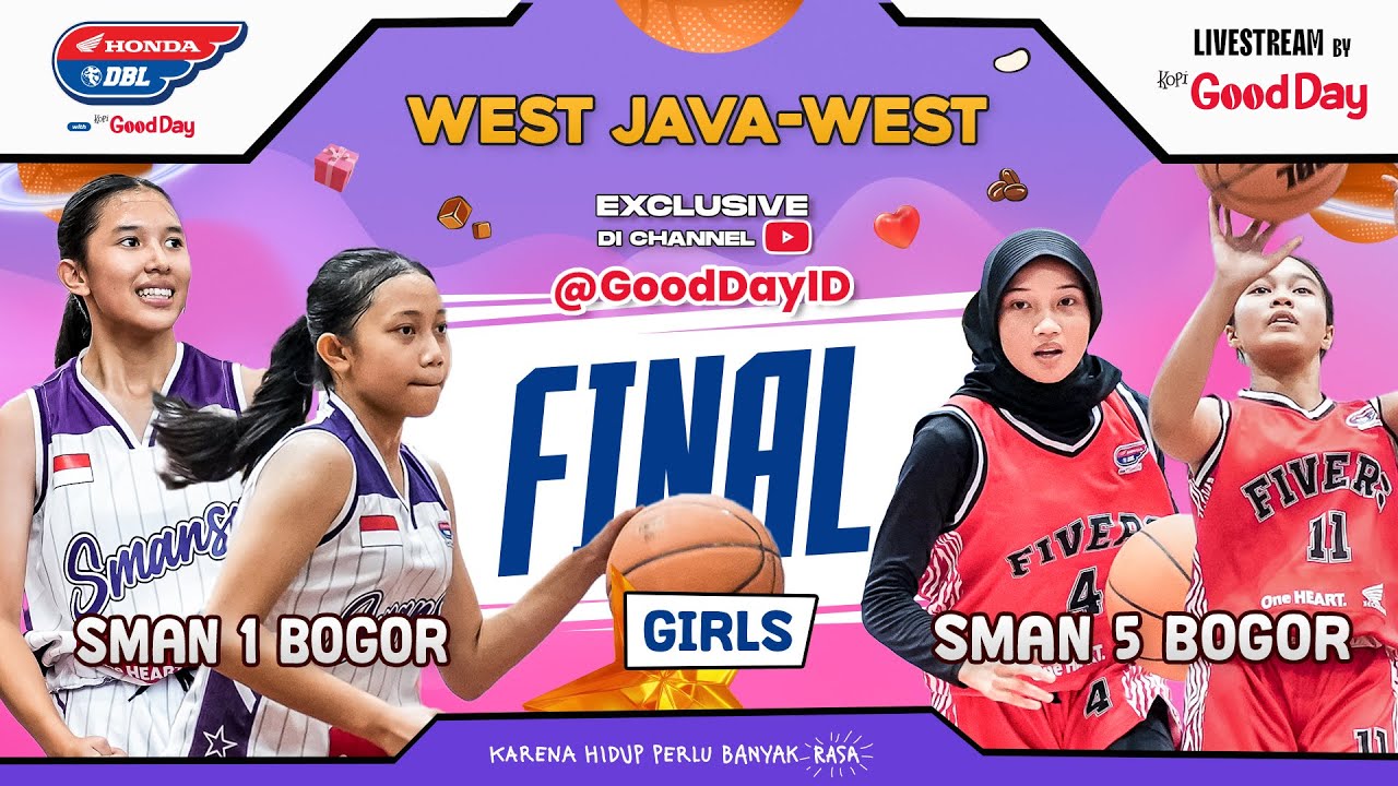 SMAN 1 Bogor VS SMAN 5 Bogor | Final Honda DBL with Kopi Good Day 2025/2026