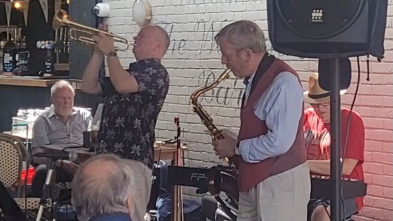 Basin Street Blues - Al Nicholls Swing Stars with Peter Rudeforth 