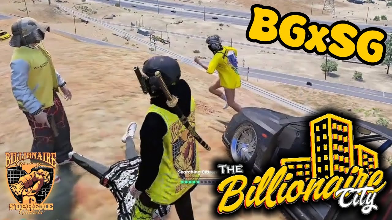 Billionaire Gang x TBC | BGxSG YukiSwan - GTA 5