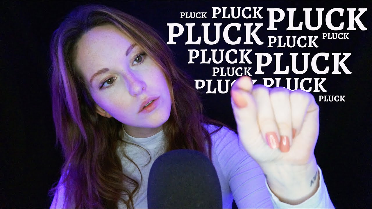 ASMR -  Je ✨PLUCK PLUCK PLUCK ✨les énergies négatives! 💤