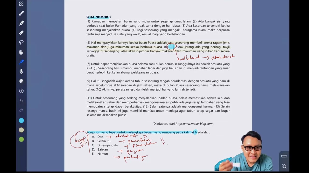 LATIHAN SNBT 2026 PPU 1 &mdash;BAGIAN 1
