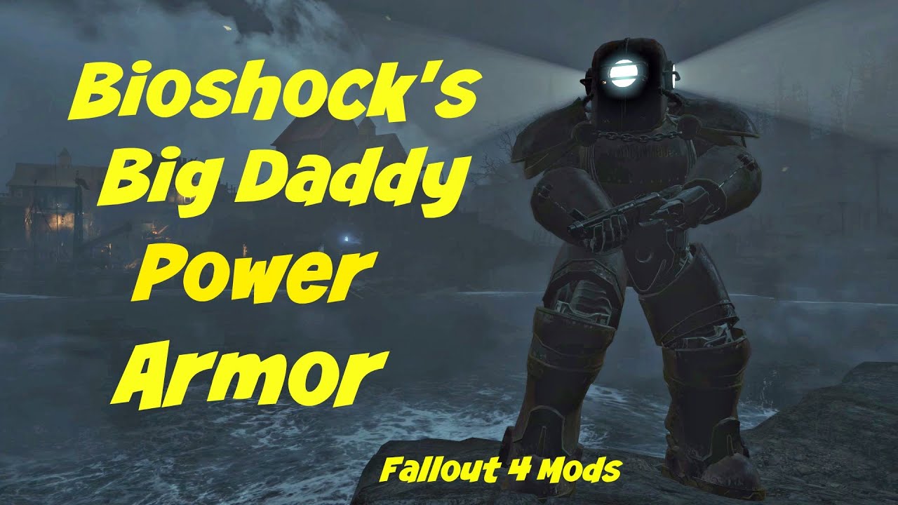Bioshock Submersible Power Armor Mod  | Fallout 4 |