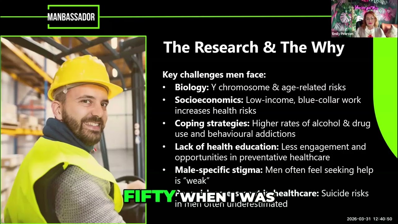 5 Ways to Engage Men in Wellbeing at Work | Men&rsquo;s Health at Work Webinar