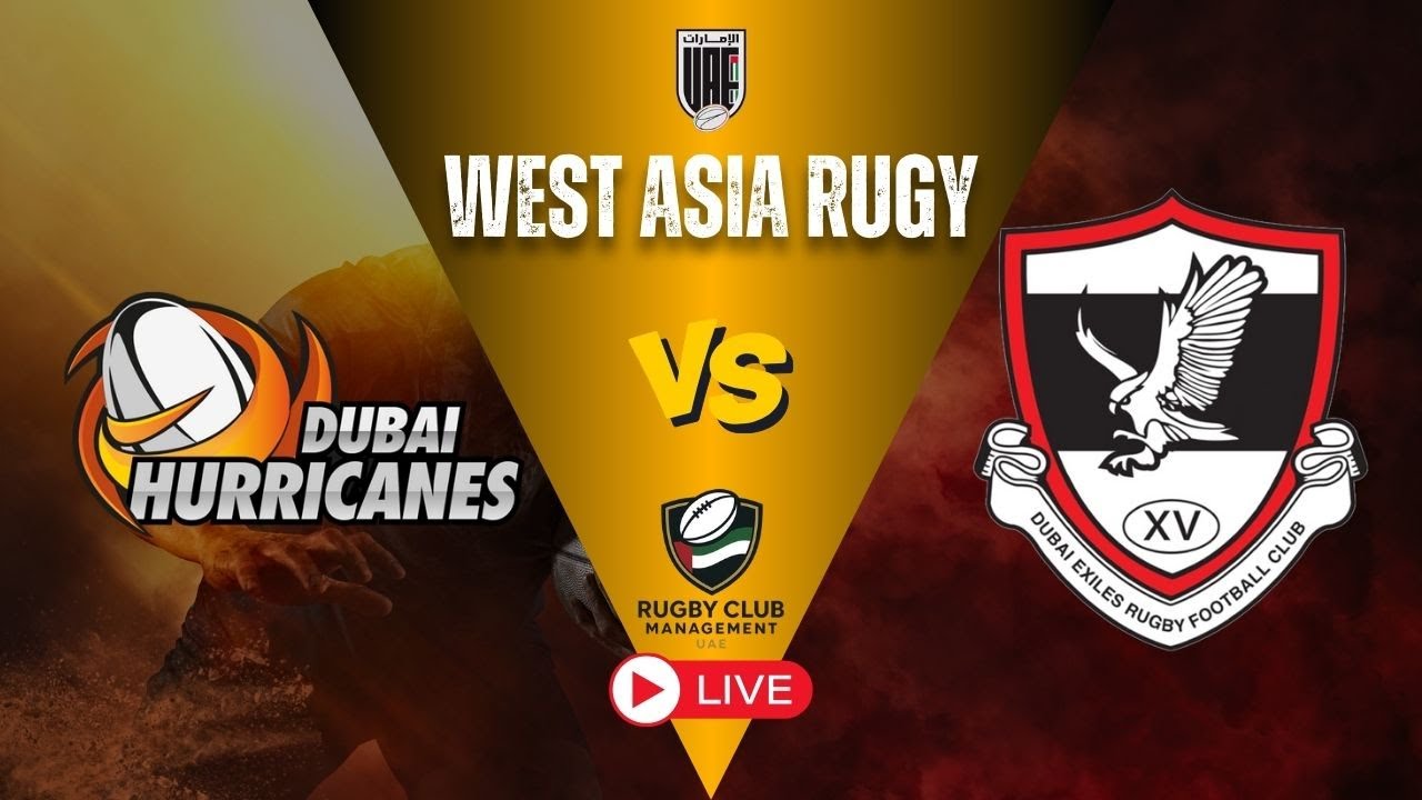 WEST ASIA RUGBY | Dubai Hurricanes v Dubai Exiles