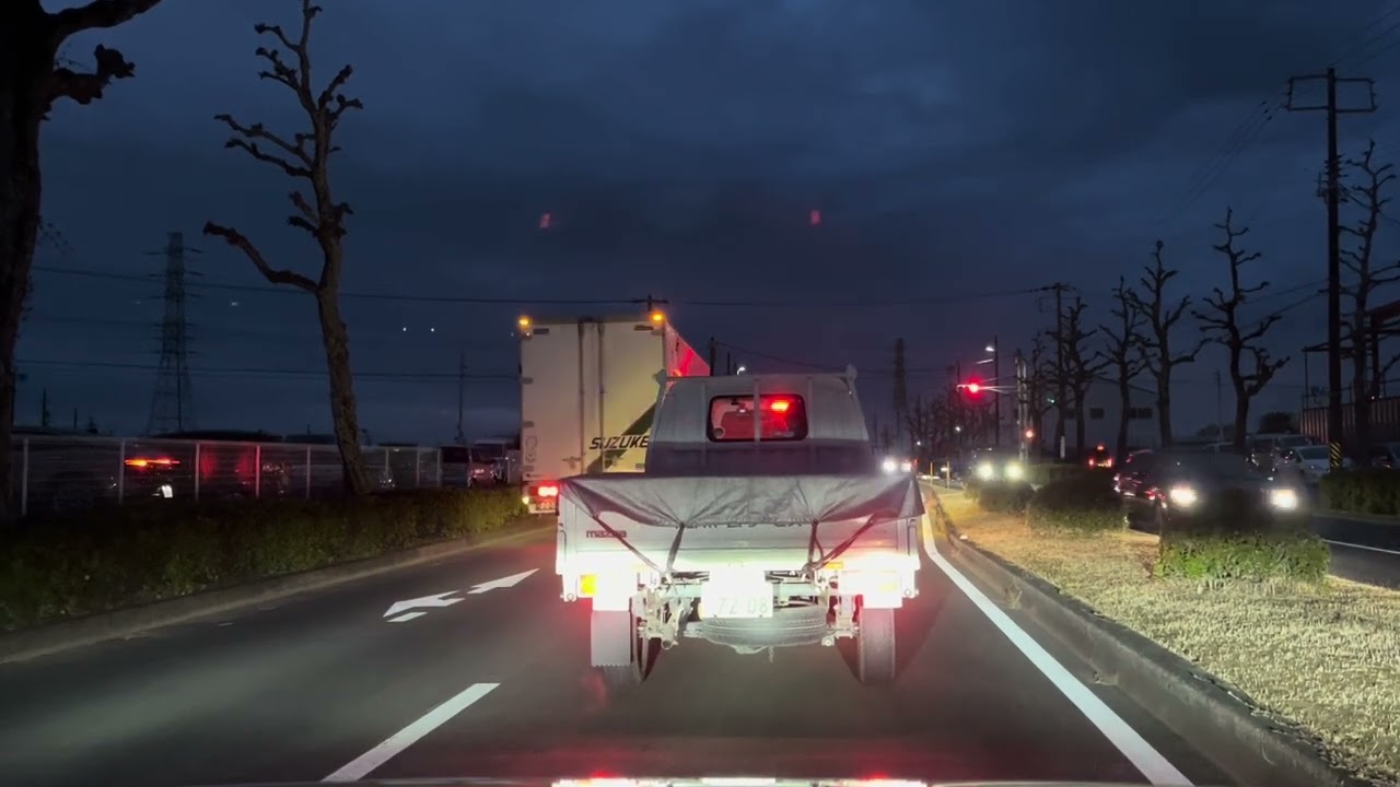 Enjoy the driving in Japan! Local street scenes of Japan! Enjoy the Japanese atmosphere.