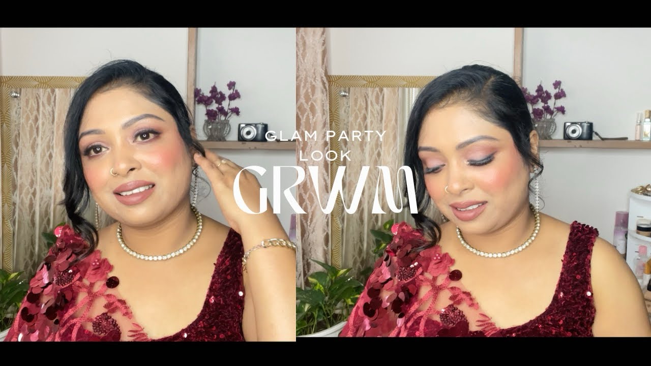 GRWM | Glam Makeup 💄 | Skincare + Full Face Using Drugstore Faves ✨