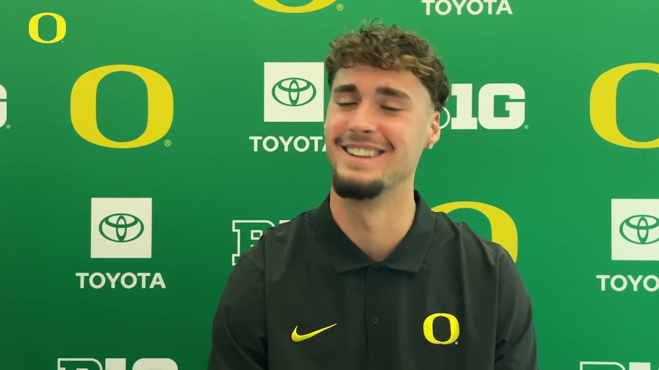 Kyler Kasper | 2024 Oregon Football Media Day