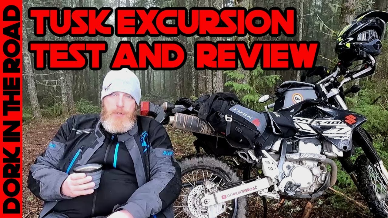 Through the Rain, Mud and Snow: Tusk Excursion Rackless Dual Sport/ADV Luggage Field Test and Review