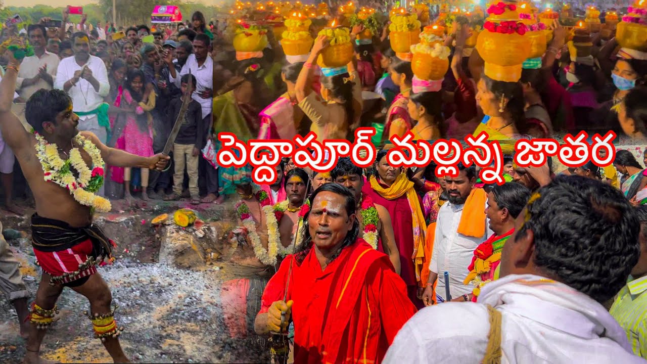 పెద్దాపూర్ మల్లన్న జాతర /2024/PEDDAPUR MALLANA JATARA/