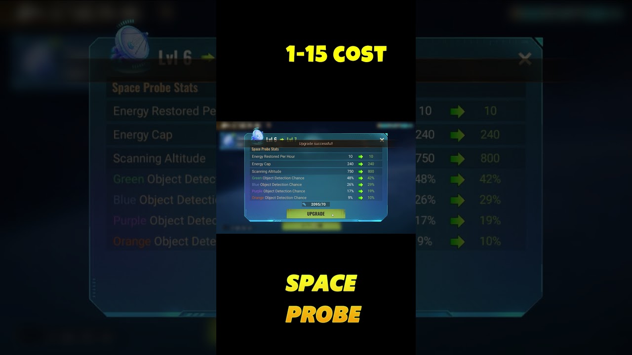 State of Survival :SPACE PROBE 1-15 COST