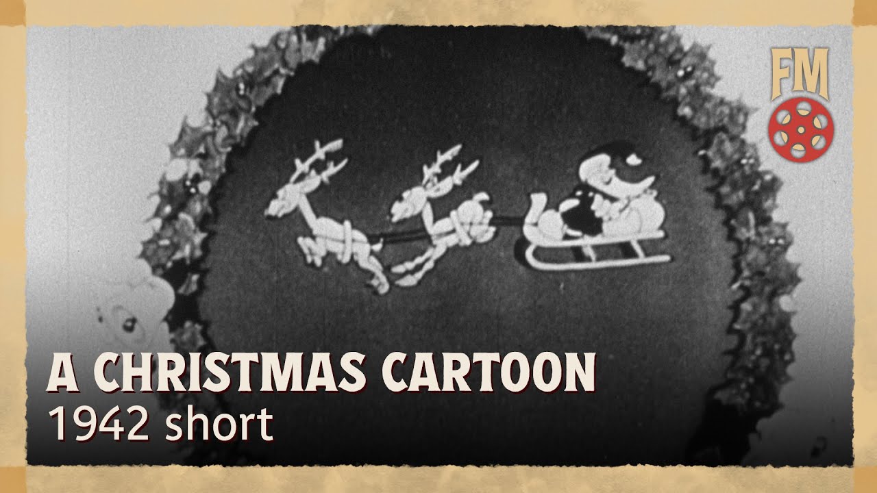 A Christmas Cartoon (1942) | New 16mm Scan
