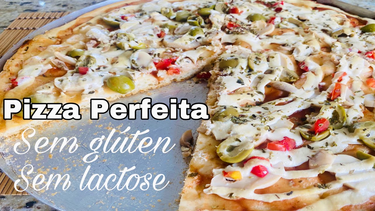 MELHOR MASSA DE PIZZA SEM GLÚTEN do mundo | Sem glúten | Sem lactose