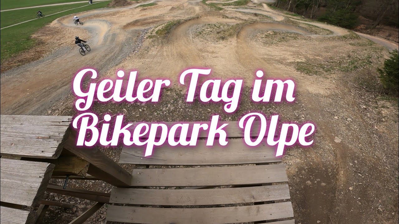 Geiler Tag im Bikepark Olpe, Roadgaps, riesen Drops, ein Schlaraffenland für Mountainbiker