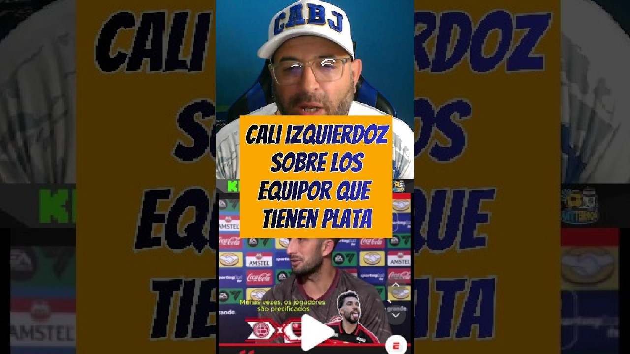 Cali Izquierdoz sobre los equipos que tienen plata! #elantitermos  #caliizquierdoz #boca  #lanus