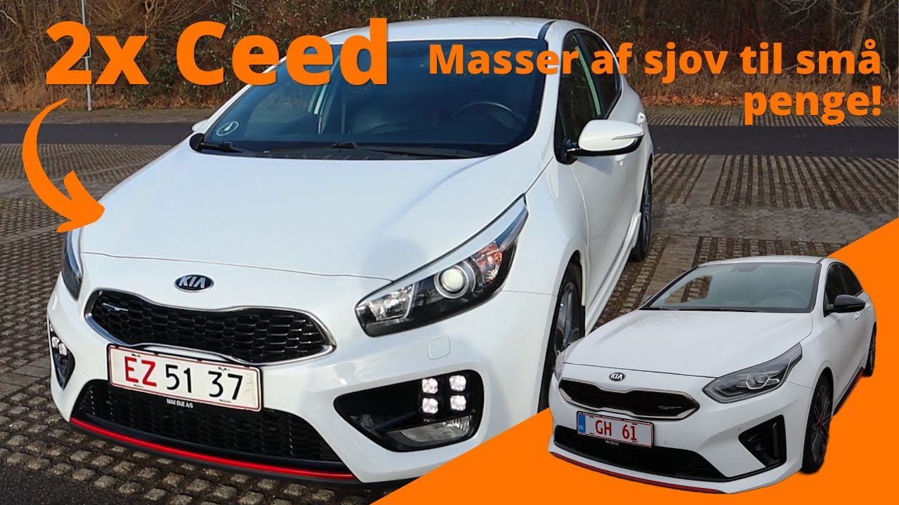 TAG MINE PENGE! Vilde biler til billige penge! | Test af KIA Ceed GT og KIA Proceed GT