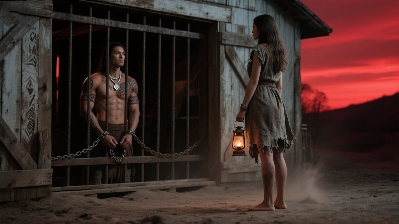 She Released a Captive Apache Warrior — and He Took Her Hand as Fire Consumed the Dying Horizon