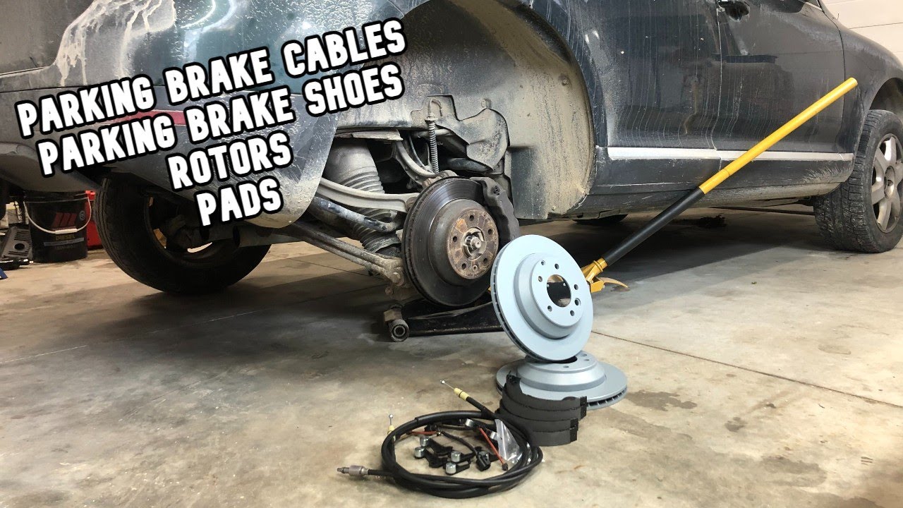 7L/T1 Touareg Rear Brake repair