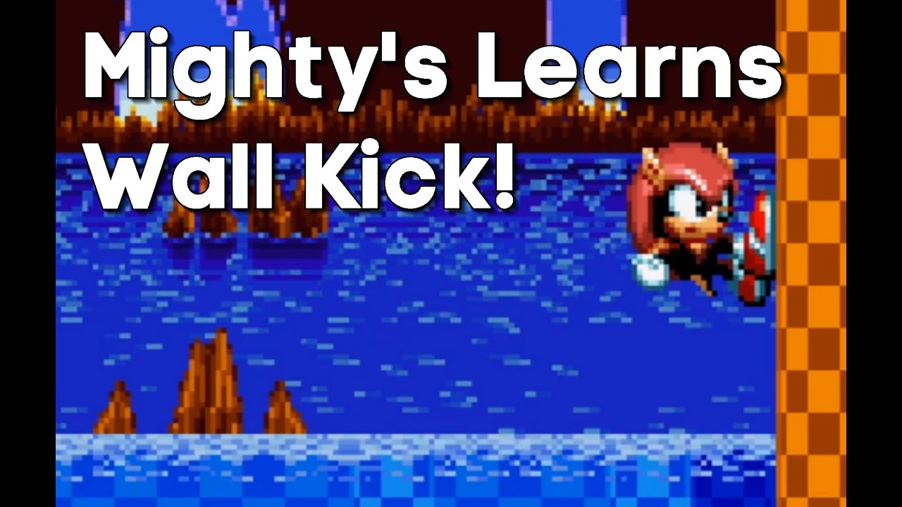 This WAS Impossible - Mighty Learn's Wall Kick - Mod Release! - Sonic Mania Plus