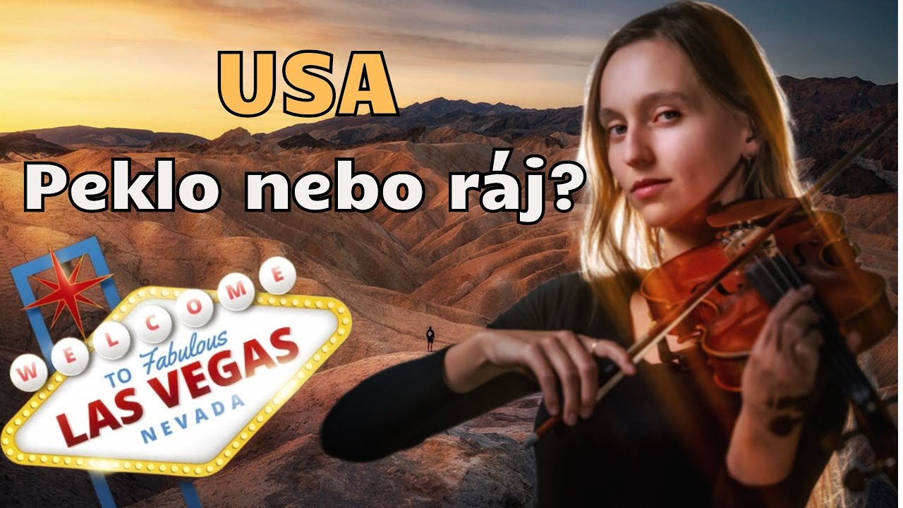 Houslistka v USA díl 2. - Bezdomovci v kanálech | Jaké je Death Valley? | Problémy s autem