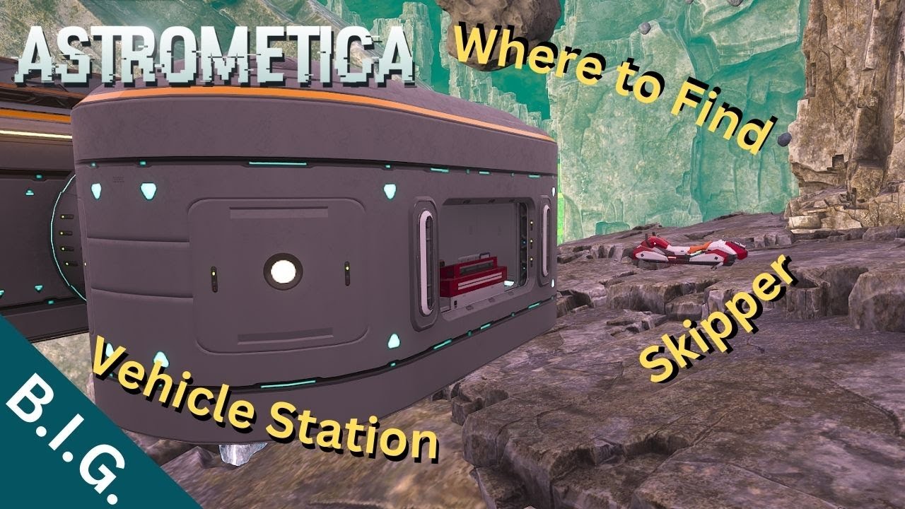 Astrometica - Where to find the Vehicle station and the Skipper