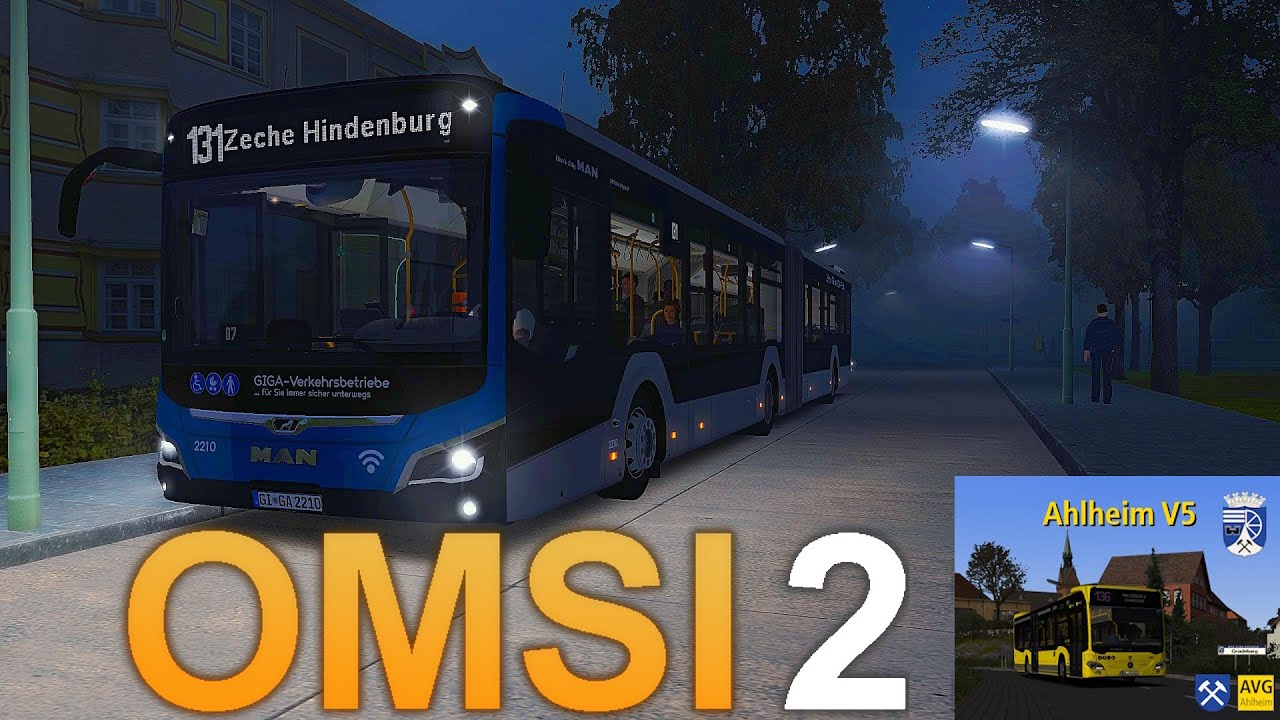 OMSI 2 - Ahlheim V5 | Geile Karte & leider viel Undankbarkeit | Linie 131 | MAN NEW Lions City