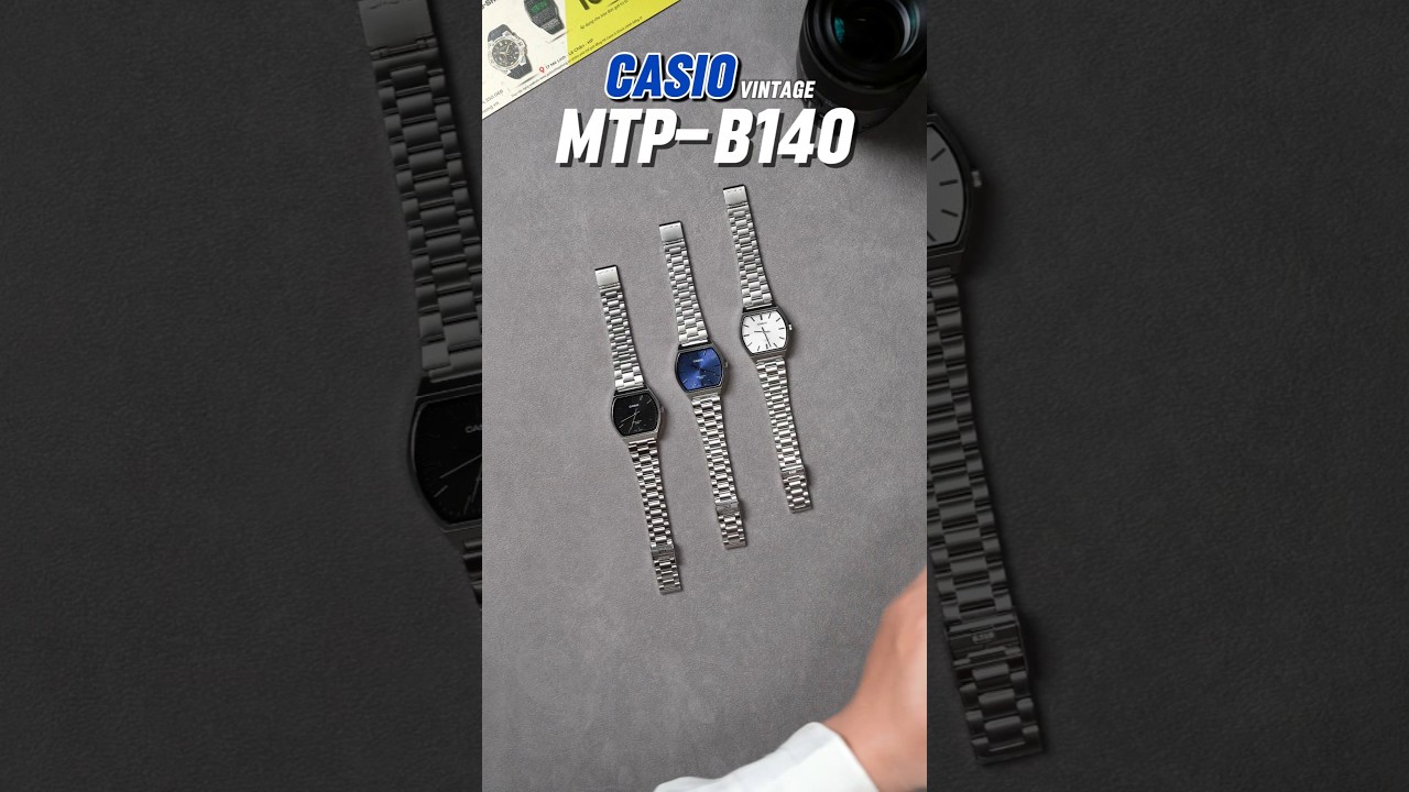 Tr&ecirc;n tay si&ecirc;u phẩm Casio MTP-B140 | Casio G-Shock Hải Ph&ograve;ng | #casiohaiphong #donghochinhhang
