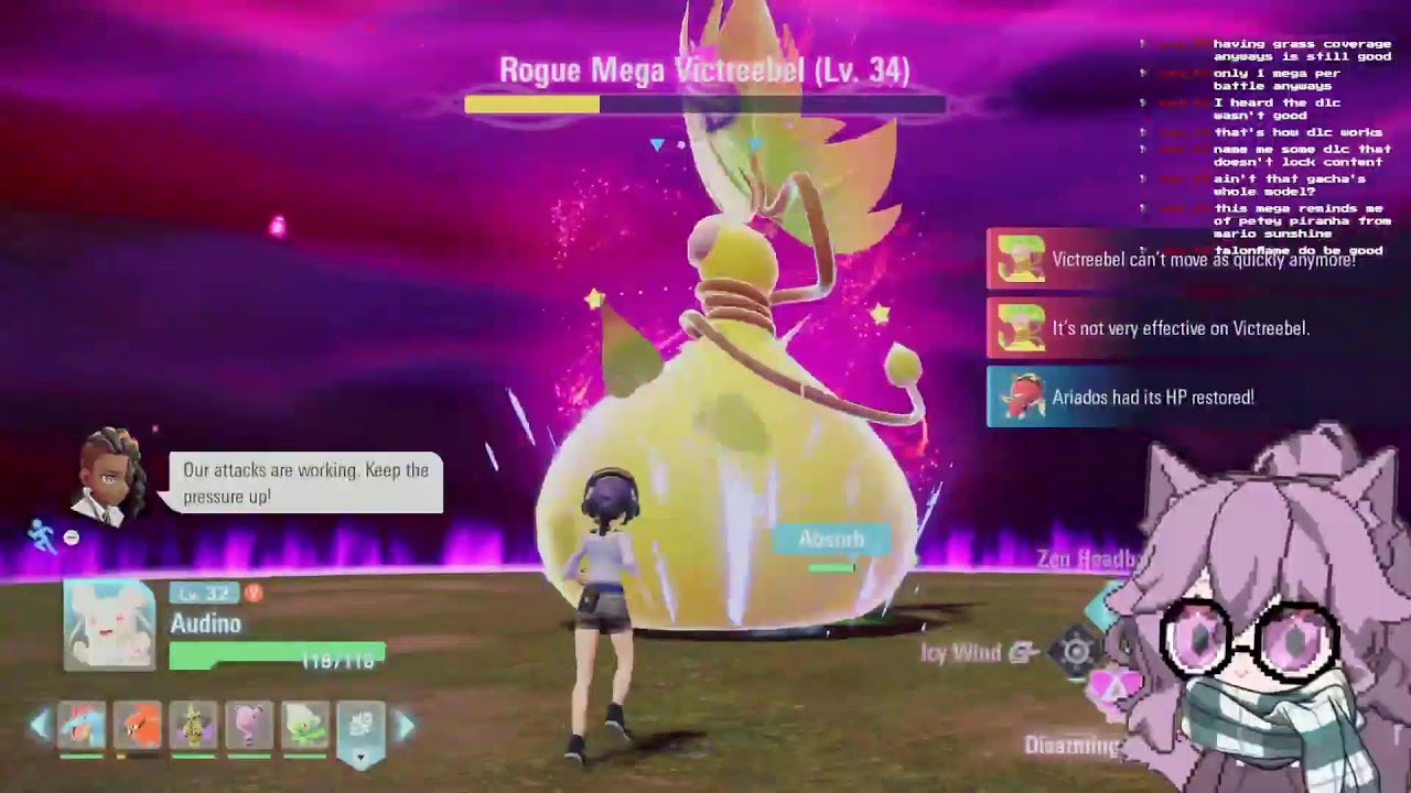 Still catching up (Pokemon Legends Z-A)