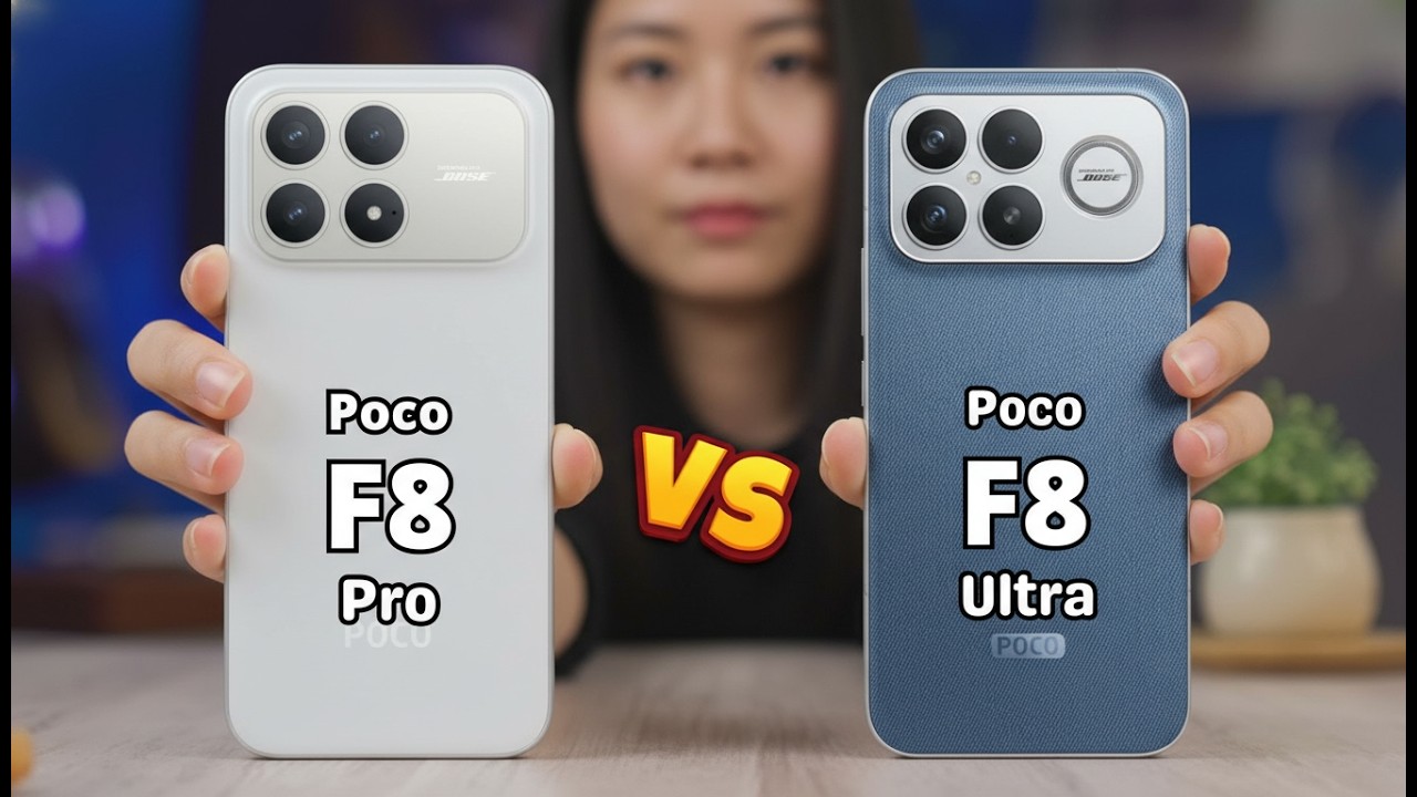 Poco F8 Pro vs Poco F8 Ultra