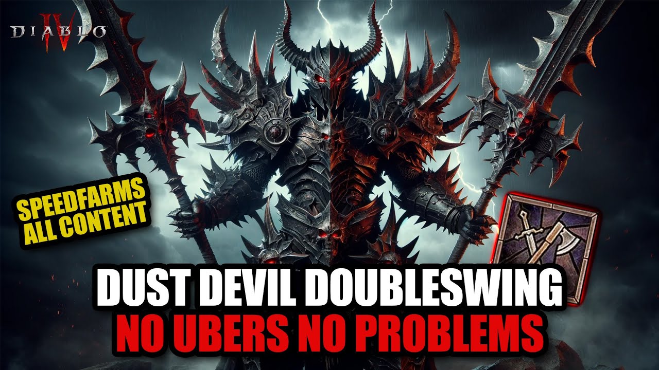 Still my Favourite Build! Doubleswing Dust Devils Is TOO Much Fun | Diablo 4 Barbarian Build Guides