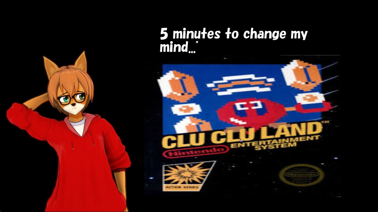5 Minutes to Change My Mind- 'Clu Clu Land' [NES]