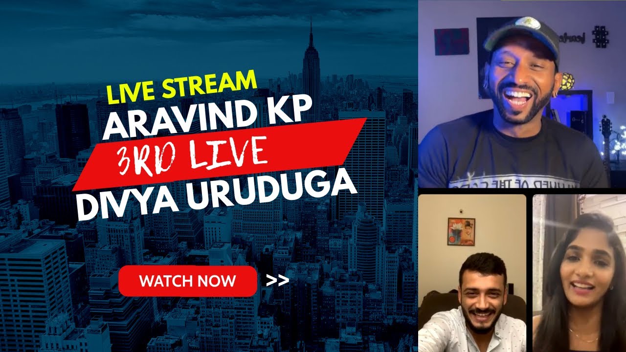 Aravind KP and Divya Uruduga Live with RJ Ravikiran - Third Stream